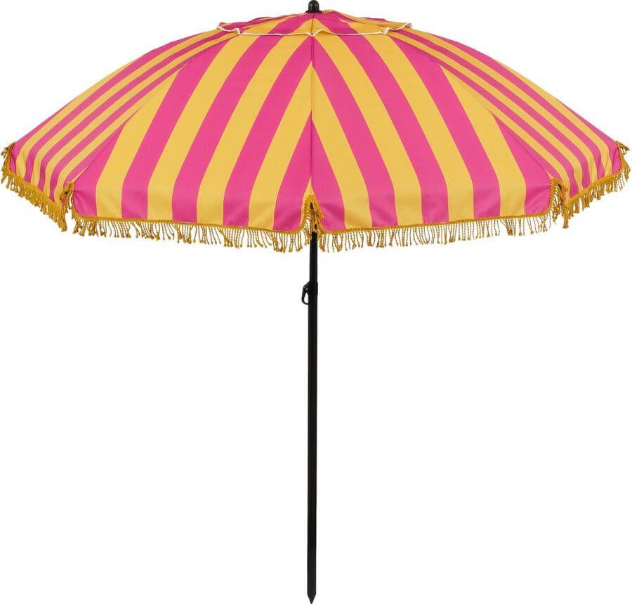 In The Mood Collection Osborn Parasol H238 x Ø220 cm Geel