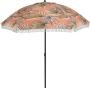 In The Mood Collection Parasol Palm Bladeren H238 x Ø220 cm Oranje - Thumbnail 1