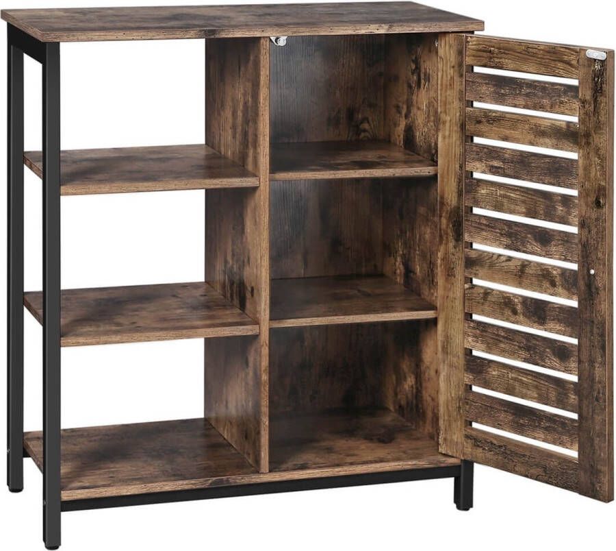 Inandoutdoormatch Dressoir kasten Industrieel Consoletafel Gangtafel Bijzettafel 70x30x76cm Vaderdag cadeau