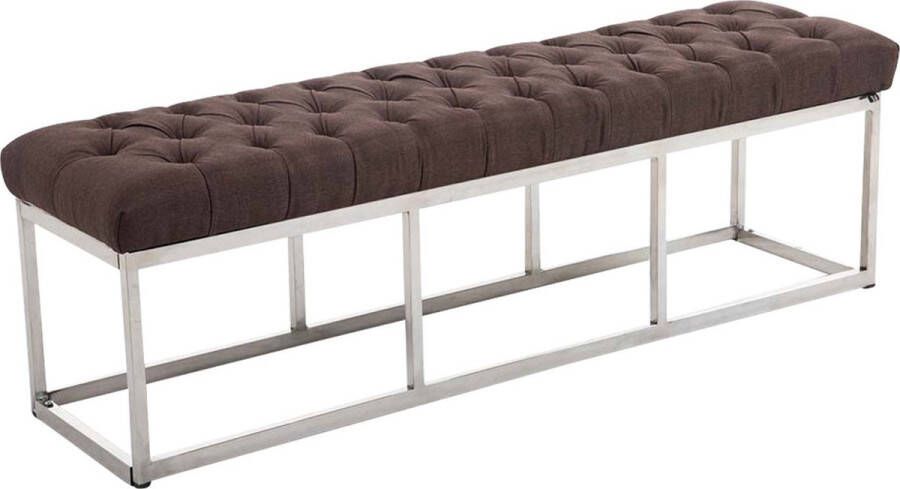 Luxe Halbank Benny Stof Zwart 150cm Bank Gangbank