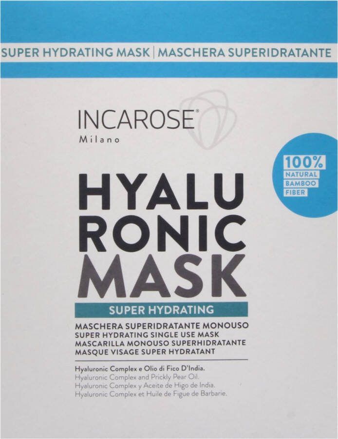 INCAROSE Hyaluron Super Hydraterend Gezichtsmasker 17 ml
