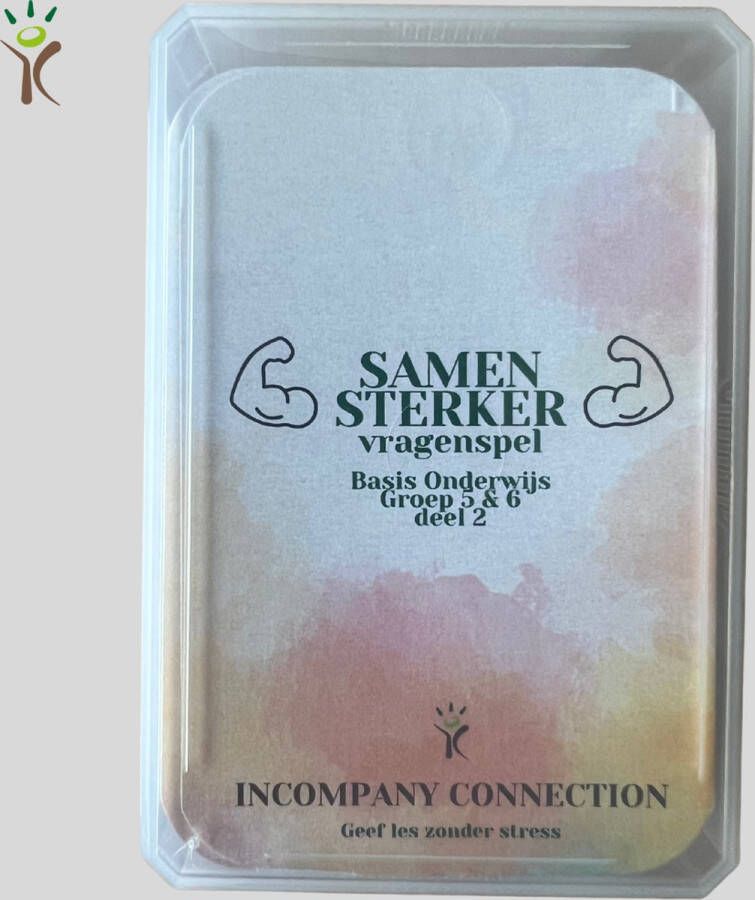 Incompany Connection Samen Sterker vragenspel Gespreksstarters Basis Onderwijs groep 5 6 Deel 2