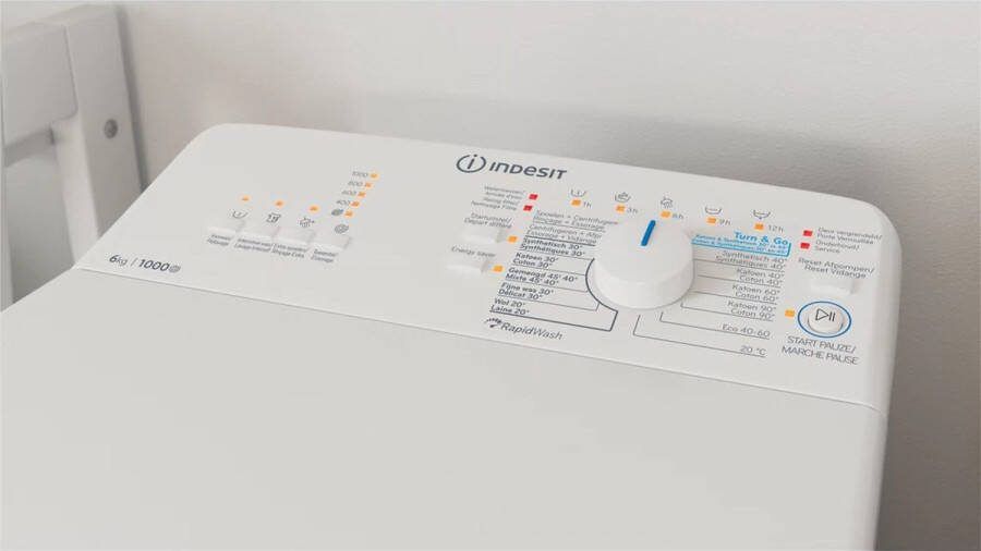 Indesit BTW L60400 BE Wasmachine Bovenlader