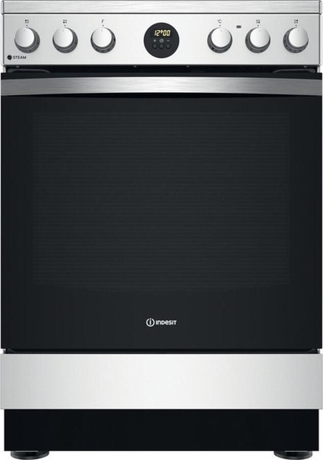 Indesit Fornuis Keramisch IS67V8CHXE | Vitrokeramische fornuizen | Keuken&Koken Fornuizen | 8050147640197