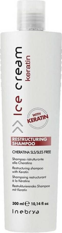 Inebrya Ice Cream Keratin Restructuring Shampoo Restrukturační šampon s keratinem (L)