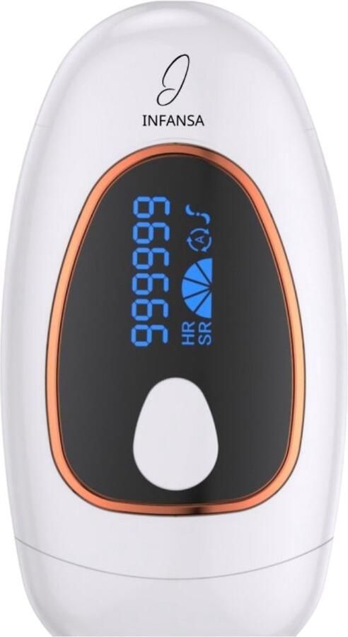 Infansa PureLight IPL ontharingsapparaat Laser- & Lichtontharing Inclusief Acneverzorging Ontharingsapparaten Inclusief Opzetstuk tegen Veroudering