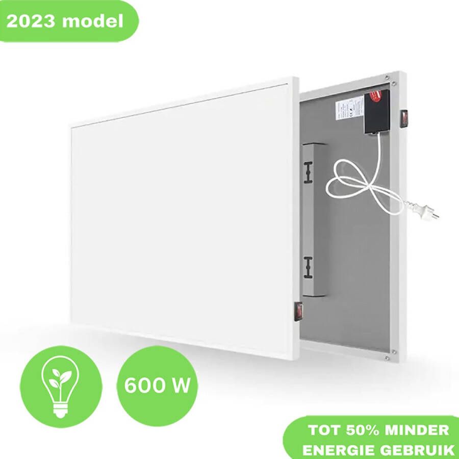 InfraReady Infrarood verwarmingspaneel – Elektrische Verwarming – 600 Watt – Infrarood kachel – Verplaatsbaar