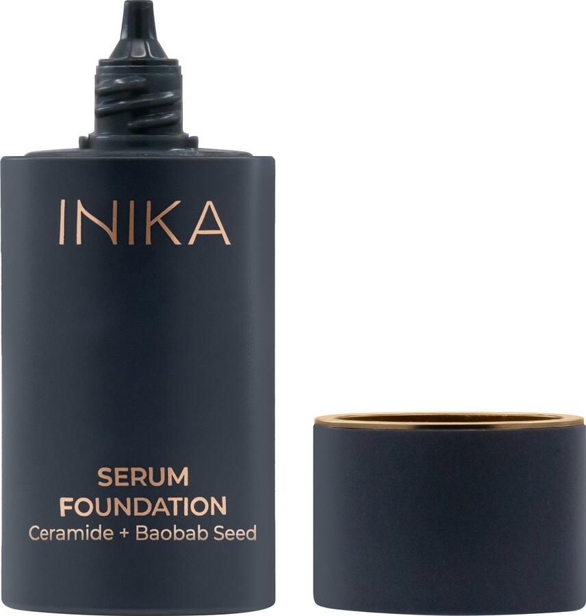 INIKA Organic Serum Foundation Nourish alle huidtyen skincare & make-up in 1