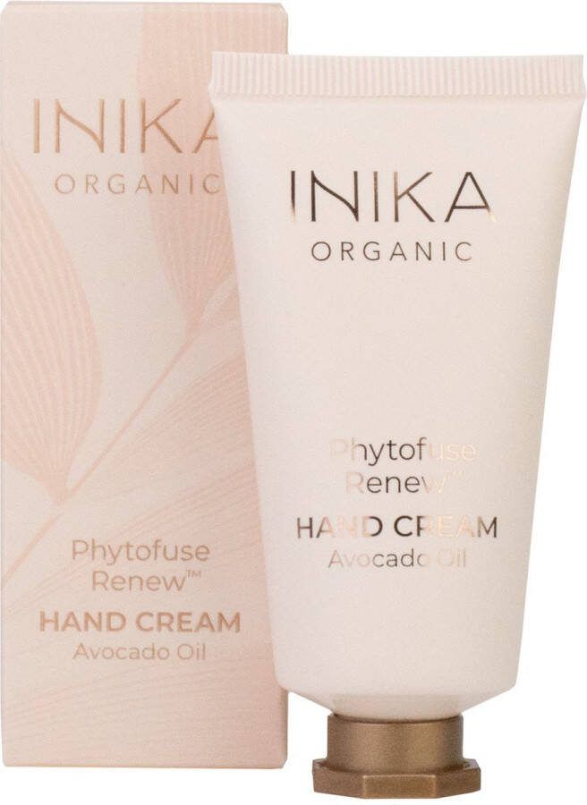INIKA Organic INIKA REFRESH Phytofuse Renew™ Hand Cream 30ml Biologisch Vegan 100% Natuurlijk Verzorgend Alle huidtypes Microplasticvrij