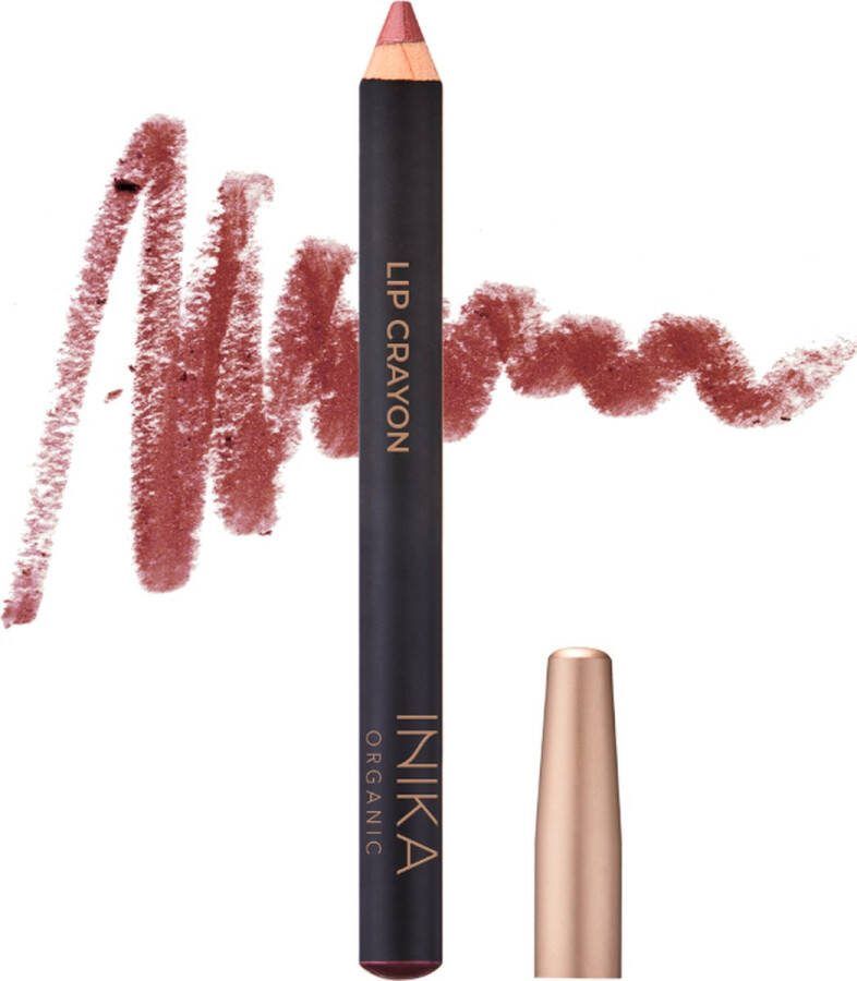 INIKA Organic Lipstick Crayon Rose Petal