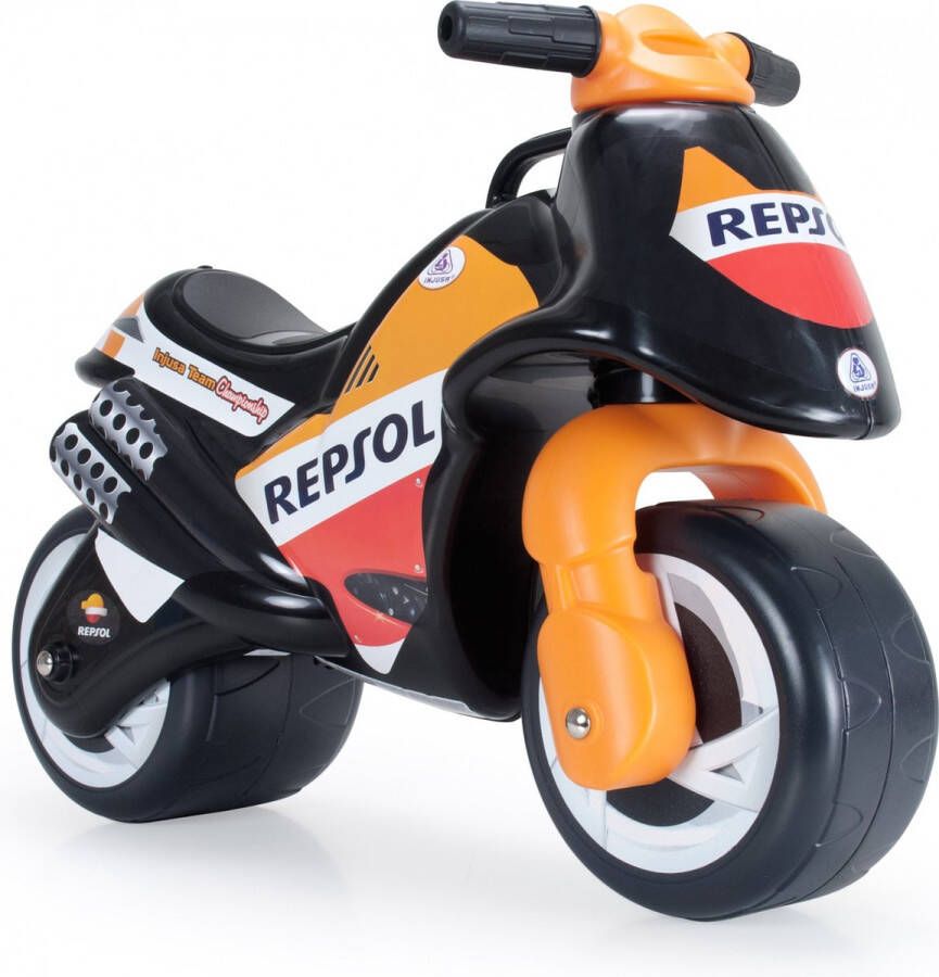 Injusa Repsol loopmotor zwart oranje