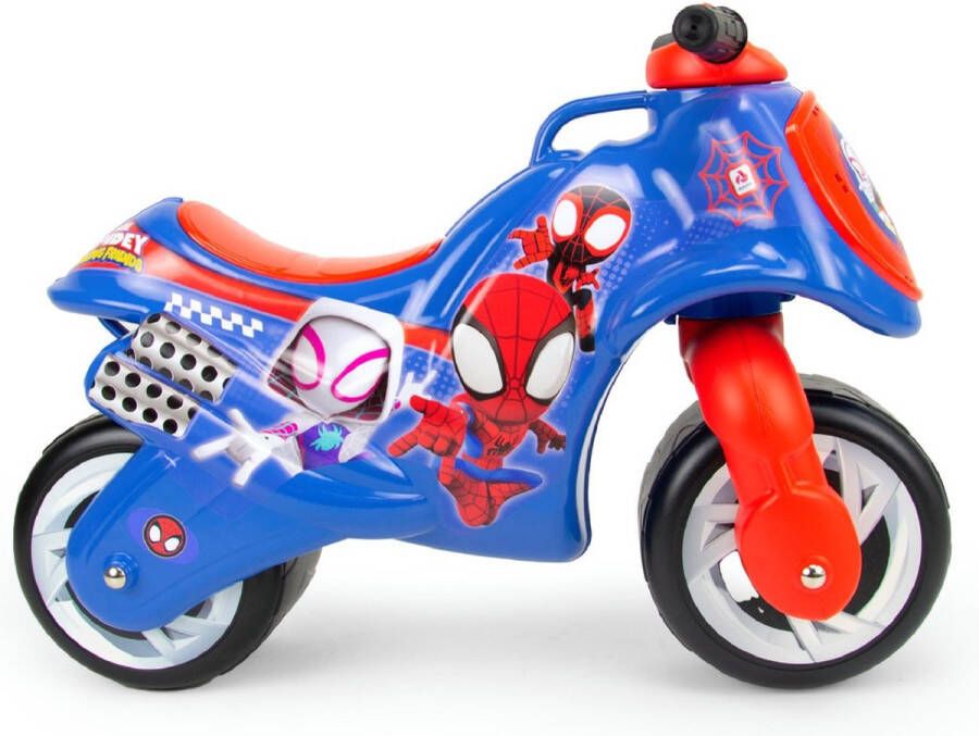 Injusa Neox Spiderman Loopmotor Vanaf 2 Jaar Max. Draagkracht 30 kg 69 x 27 5 x 49 cm Blauw Rood