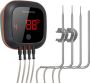 Inkbird Bluetooth Thermometer IBT-4XS Met 4 probes - Thumbnail 1