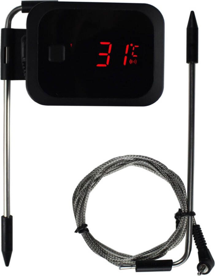 Inkbird Draadloze BBQ Thermometer met App Bluetooth Kerntemperatuur Wireless Grill Rookoven Vleesthermometer Barbecue