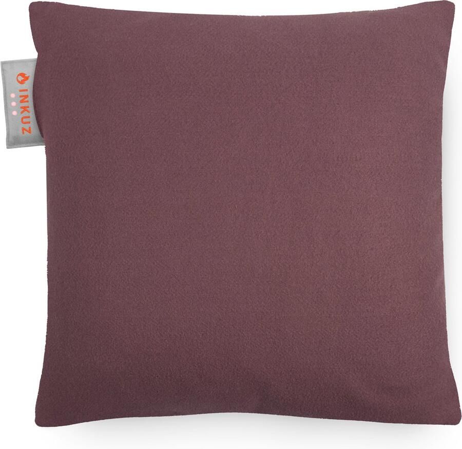 INKUZ Warmtekussen Infrarood Draadloos Velvet Paars Standaard grote powerbank voor langdurige warmte 45x45