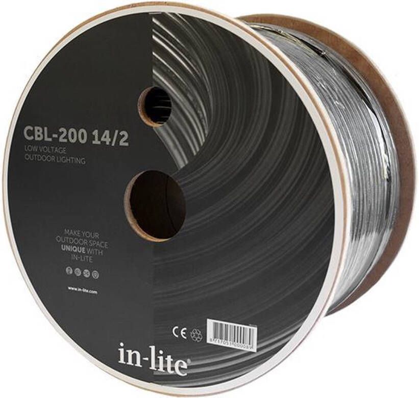Inlite In-lite Lichtsnoer Cable 14 2-200mtr