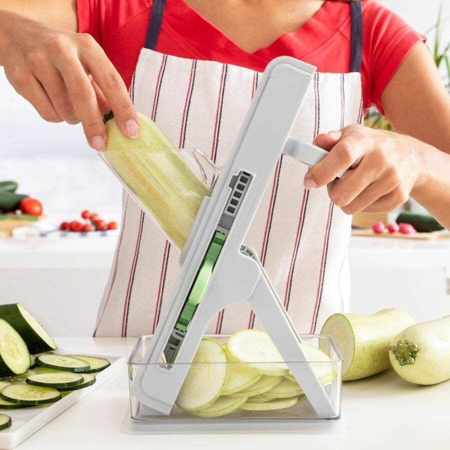 InnovaGoods 5-IN-1 Inklapbare Snijmachine voor Groenten en fruit