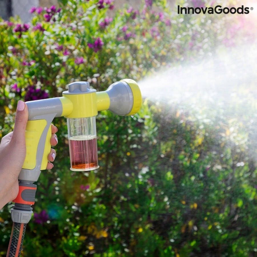 Innovagoods 8-IN-1 DRUKWATERPISTOOL MET TANK DARIEGGER Plantensproeier drukspuit Plantensproeier drukspuit Plantenspray Drukspuit