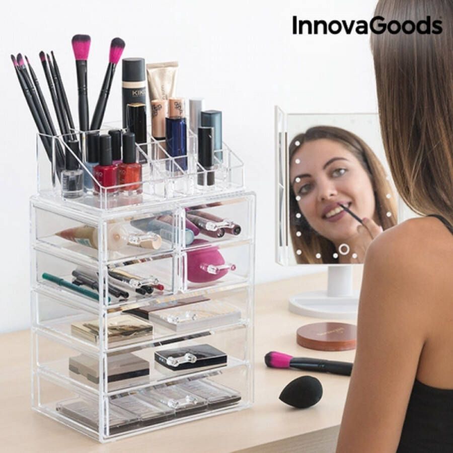 Innovagoods ACRYL COSMETICA ORGANIZER Cosmetica organizer Makeup organizer