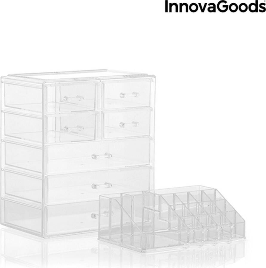 Innovagoods ACRYL COSMETICA ORGANIZER Make up organizer Cosmetica organizer Makeup organizer Makeup koffer Organizer make up Organizer makeup