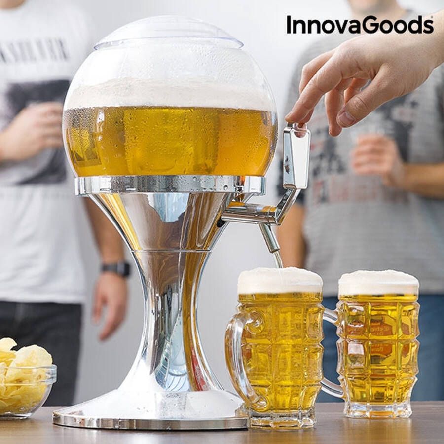 Innovagoods BOLVORMIGE KOELENDE BIER DISPENSER Bier dispenser Biertap Drank dispenser Tafeltap Biertap
