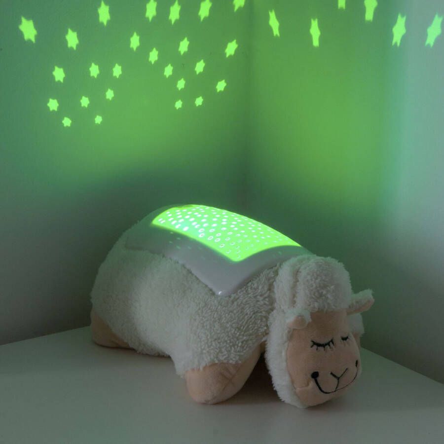 Innovagoods Nachtlampje Knuffelschaap met LED Projector