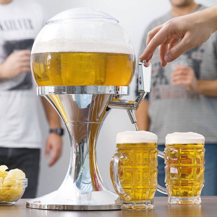 Innovagoods Bolvormige Koelende Bier Dispenser