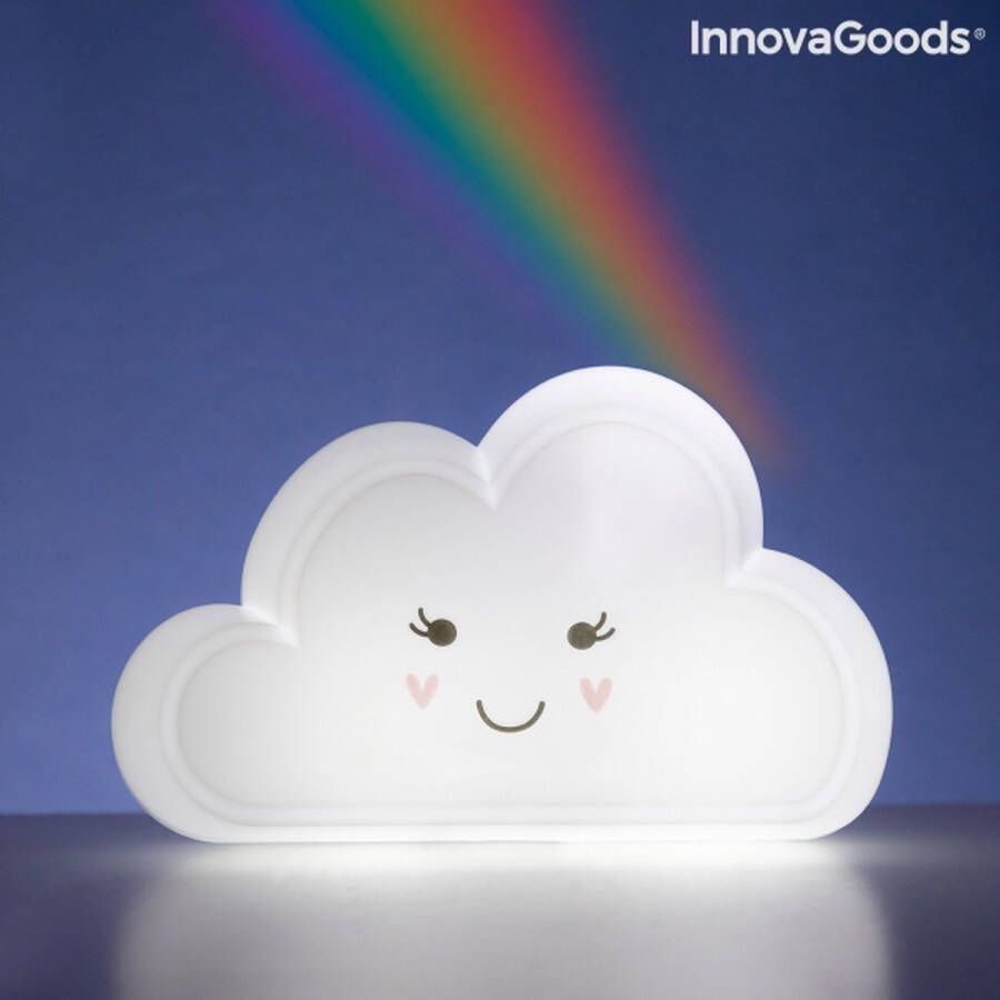Innovagoods Lamp met regenboogprojector en stickers Claibow