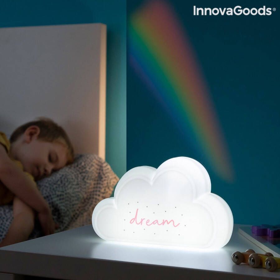 Innovagoods Lamp met regenboogprojector en stickers Claibow