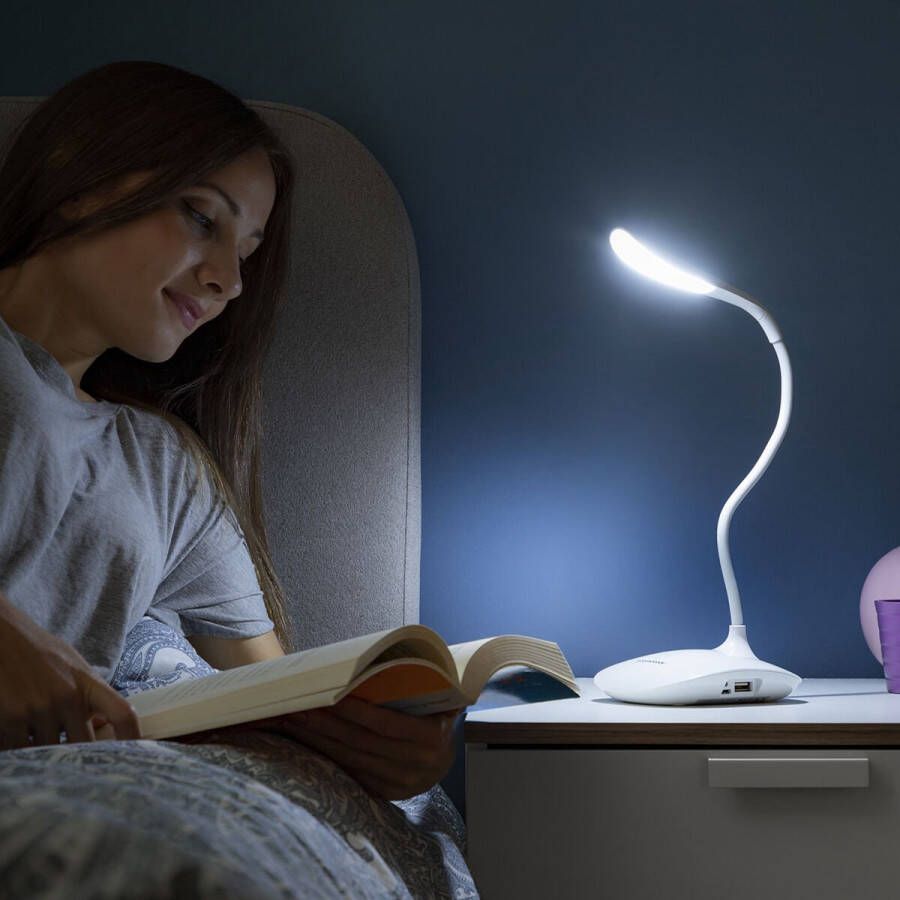 Innovagoods Oplaadbare aanraakgevoelige LED tafellamp Lum2Go