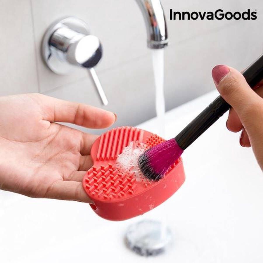 Innovagoods Heart Brush Cleaner Makeup Borstelreiniger Borstel Reiniger