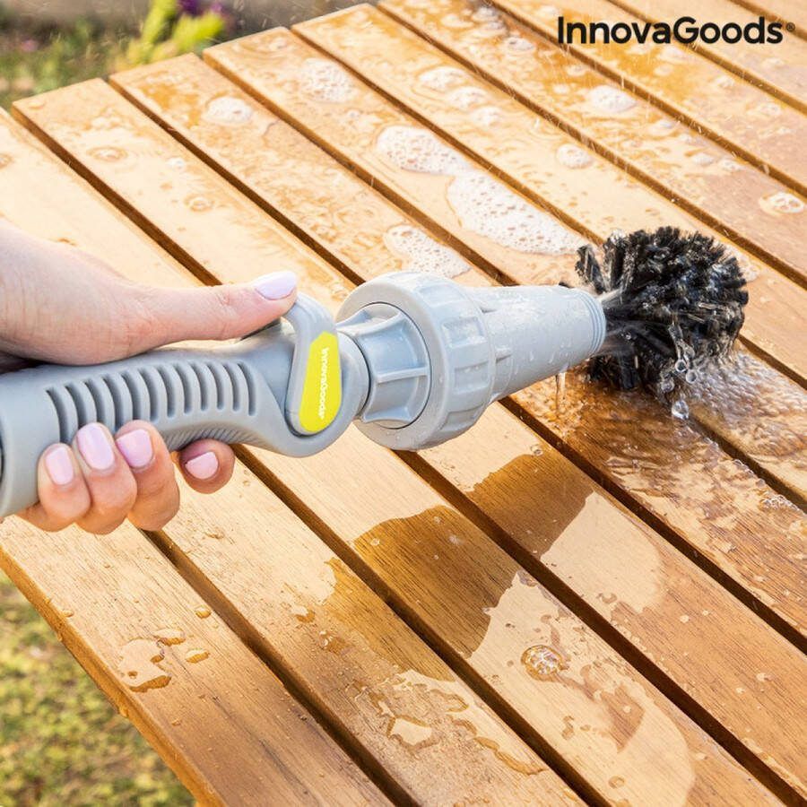 Innovagoods Roterende Borstel voor Tuinslang Tuinsproeier voor Irrigatiesystemen voor Tuins