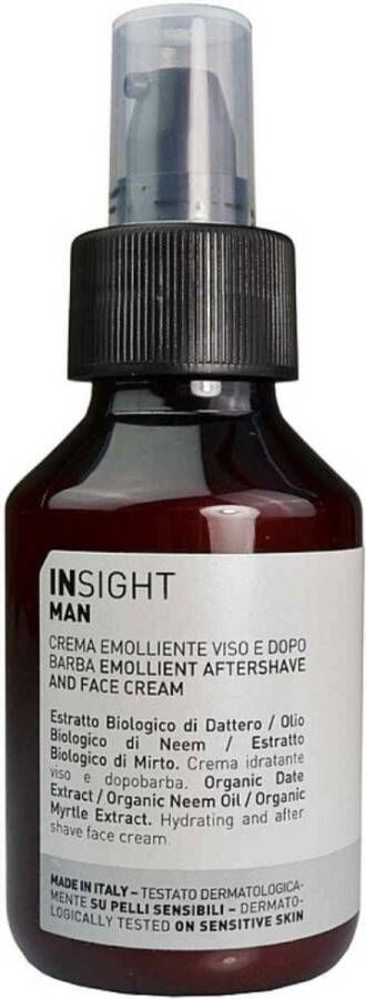 Insight Man Emollient Aftershave & Face Cream 100ml