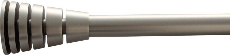 Inspire Gordijnroede kit Uitschuifbaar COMET POMO-Ø16 19 mm Staal Mat 160 tot 300 cm