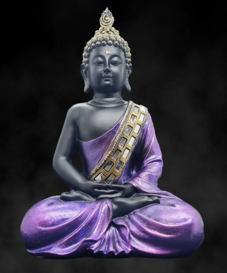 Inspiring Minds Boeddha beeldje binnen Thaise Boeddha beeld 28cm