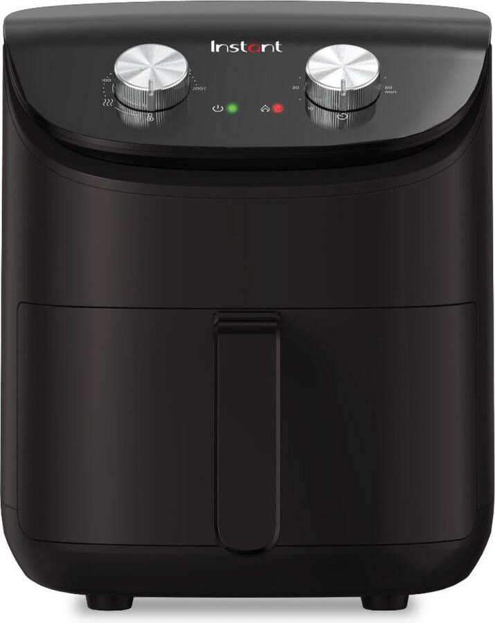 Instant Pot 4-in-1 Airfryer 3.8L (Zwart)- 1500W Airfryen braden bakken opwarmen