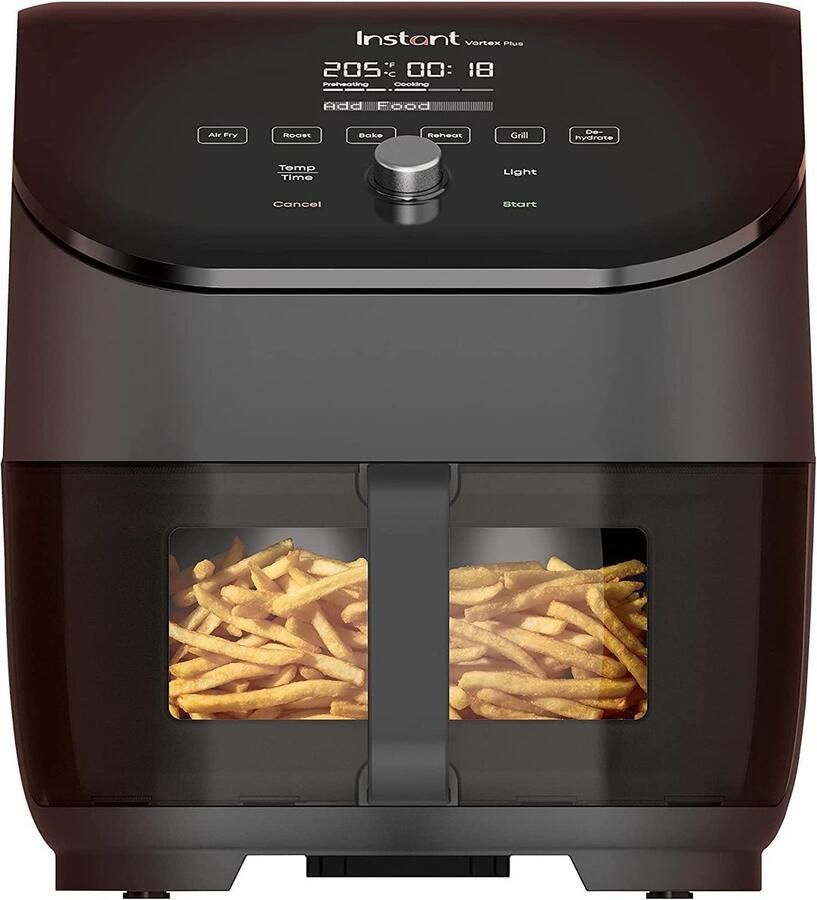 Instant Pot NAMAAK Airfryer 5.7L Heteluchtfriteuse 6 In 1 Smart Programma's Met Clearcook