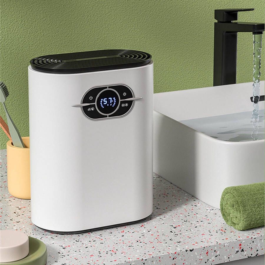 Instinct 1.2L Mini Luchtbevochtigers Badkamer en Binnengebruik Vochtvanger en Luchtdroger Smart Home Vochtbescherming