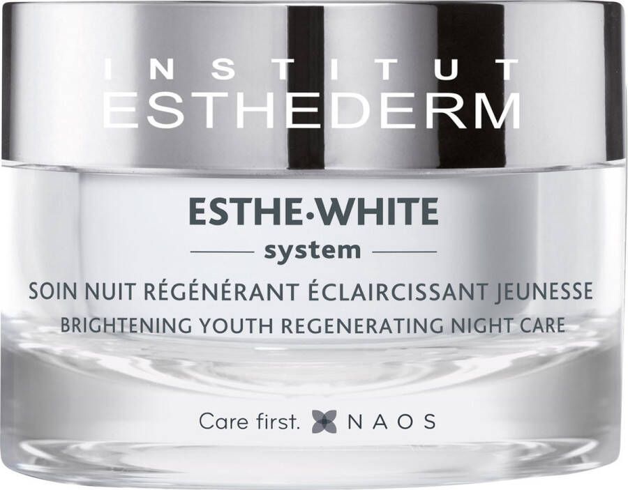 Institut Esthederm White System Nachtcrème 50ml Anti-aging Voor Een Rijpe Huid