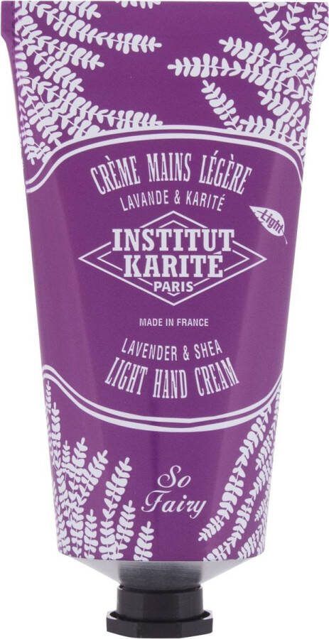 Institut Karite Light Hand Cream Lavender & Shea (lavender) Moisturizing Hand Cream 75ml