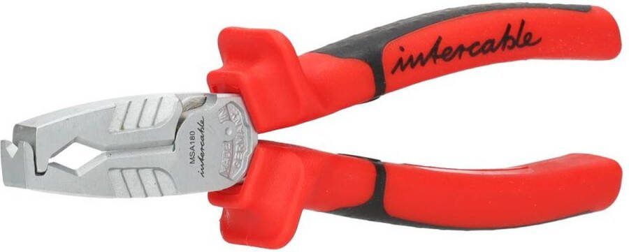 Intercable 3 in 1 multi zijkniptang striptang kabelschaar 185mm (MSA180)