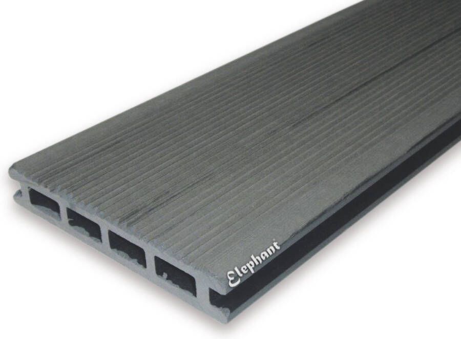 Intergard Composiet vlonderplank 225cm composiet terrasdelen grijs