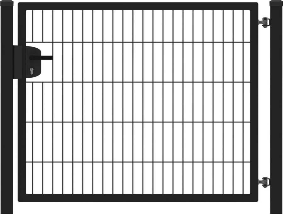 Intergard Draaipoort voor hekwerk 100x103cm antraciet