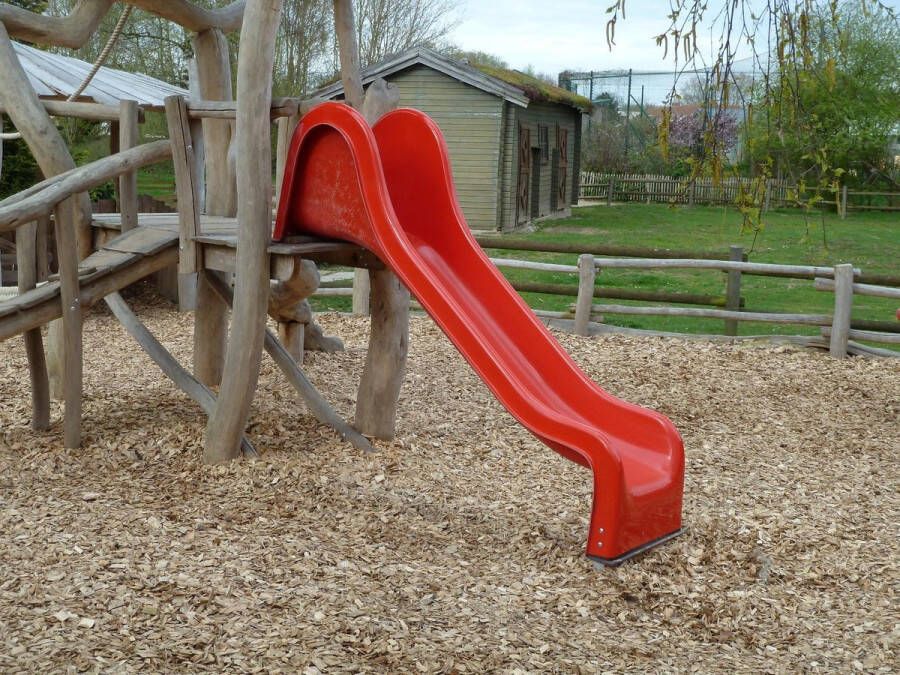 Intergard Glijbaan rood speeltoestellen speelplaatsen polyester 325cm