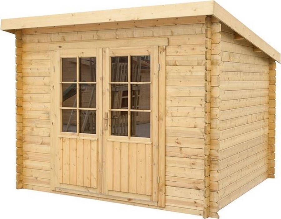 Intergard Houten tuinhuisje blokhut Heywood 300x200cm