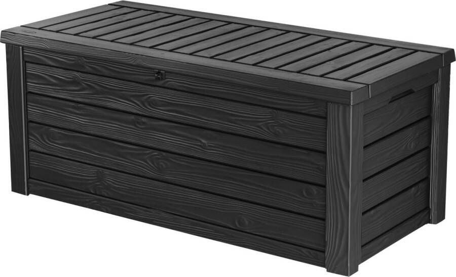 Intergard Opbergbox kussenbox antraciet 155x64 4x72 4cm