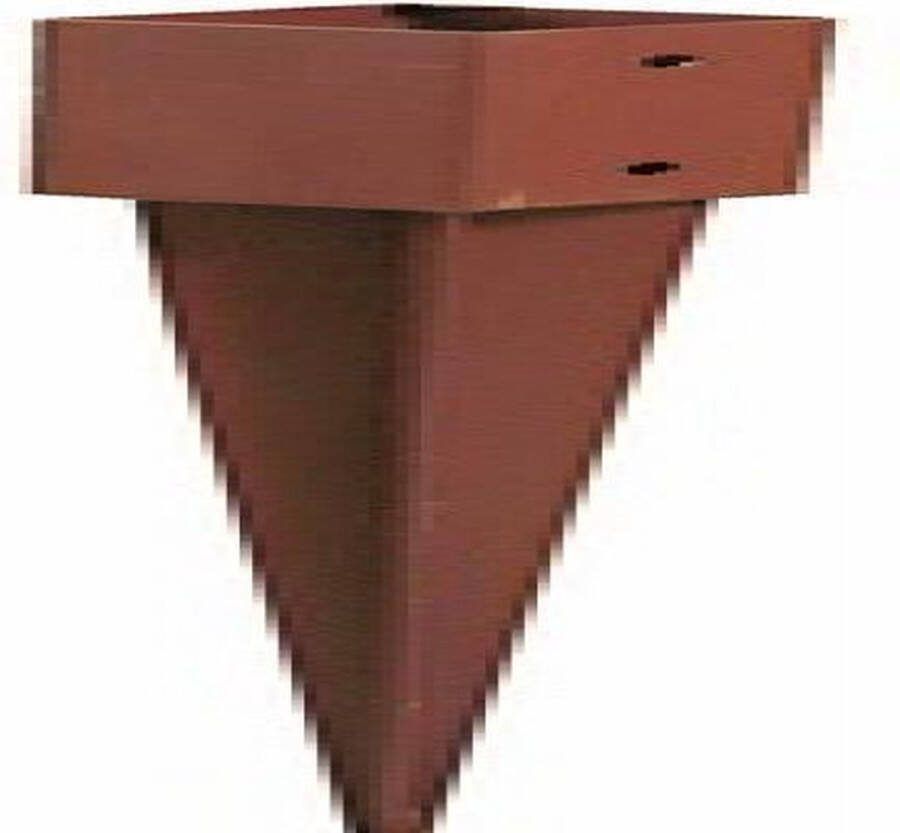 Intergard Paalhouder 71 750mm voor tuinschermen gecoat