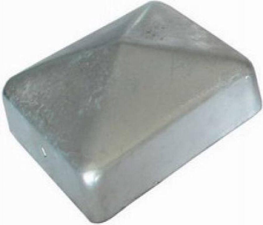 Intergard Paalornament paalkap voor houten tuinpaal piramide verzinkt 101mm