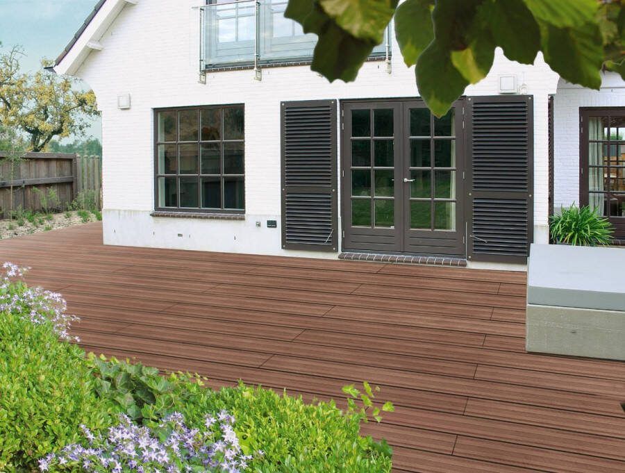 Intergard Vlonderplanken Composiet Bruin Wpc Hkc Vlonders Bruin 360cm