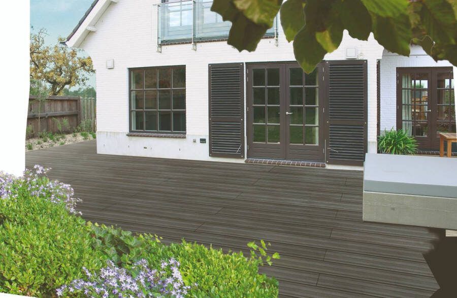 Intergard Vlonderplanken Composiet Wpc Of Hkc Voor Vlonders Bruin 225cm